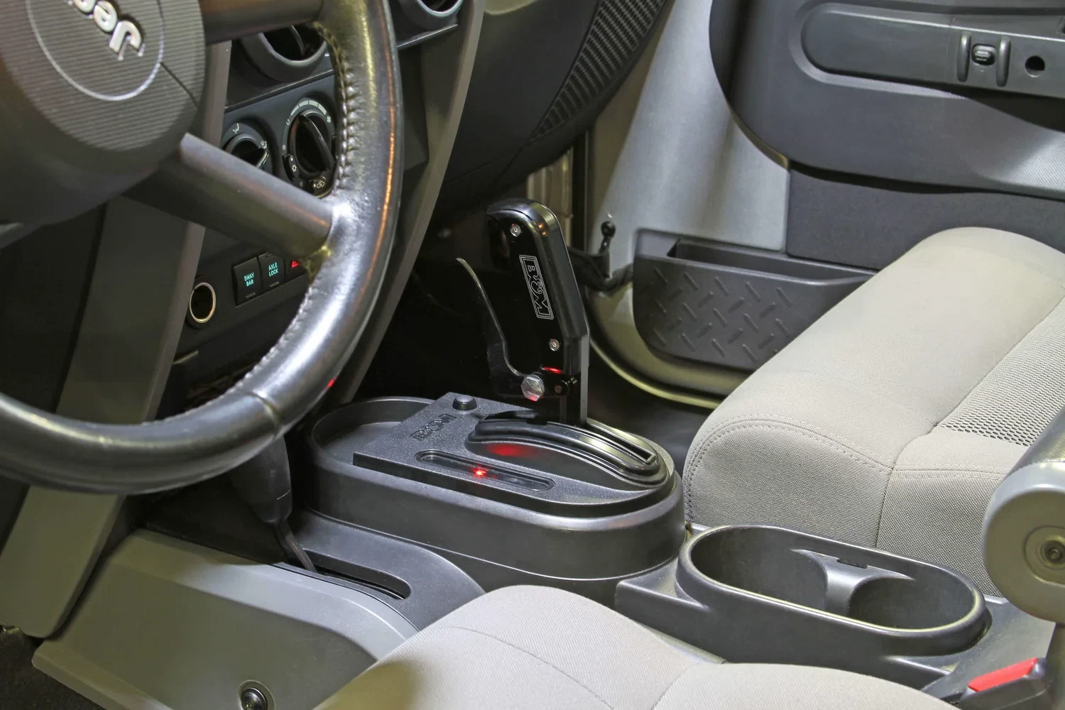 B&M Automatic Shifter - Magnum Grip Pro Stick Console - 81177